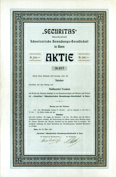 «Securitas 1907»